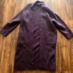 Purple Cardigan